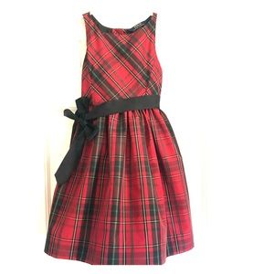 Little Girl Polo by Ralph Lauren Plaid Party Dress